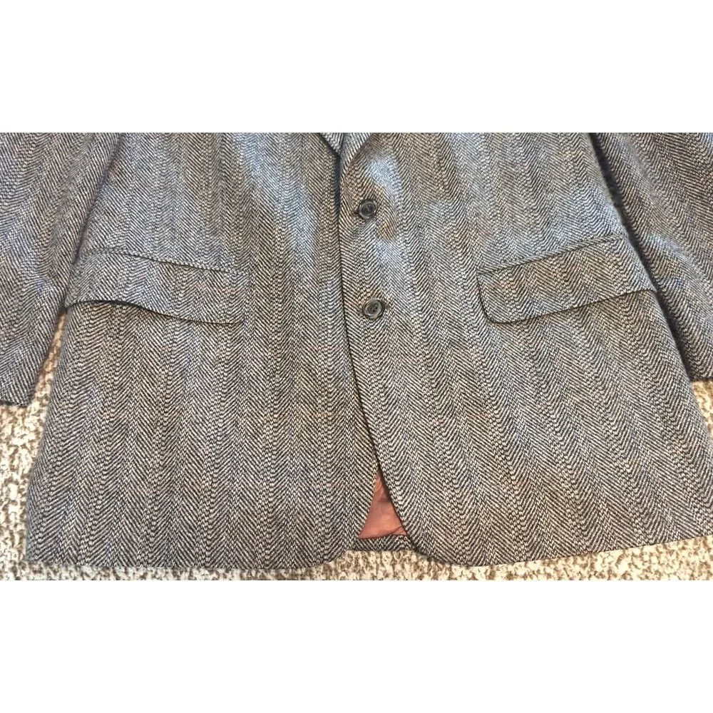 Vintage‎ Evan Picone LS Ayres Men's Wool Sport Coat Size 40R Multi-Color